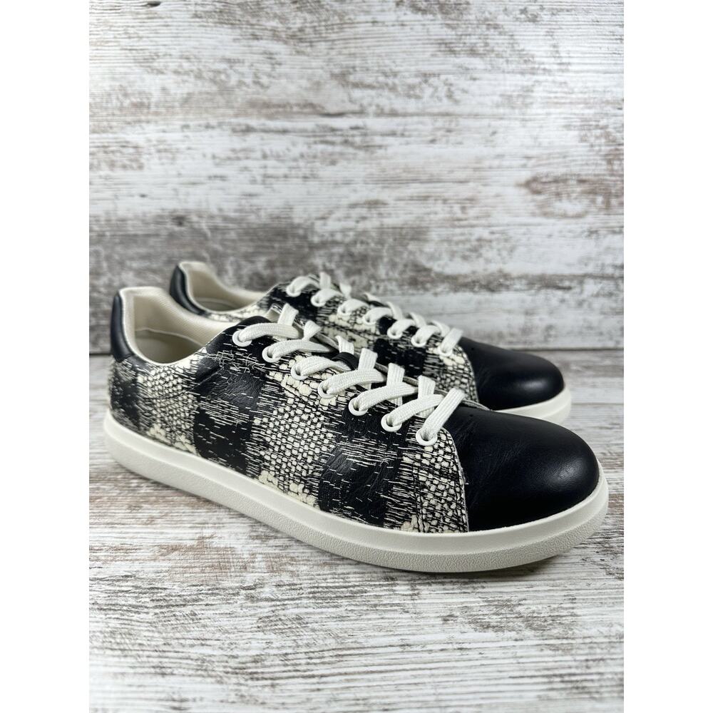 Women's Tory Burch Howell Court Black/White Sneakers Sz 9M EXCELLENT SHAPE!